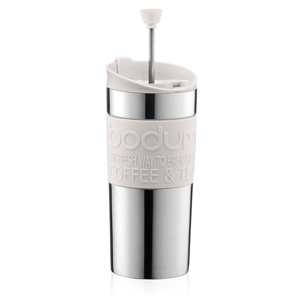 Travel Coffee Press/Mug 0.35L - White
