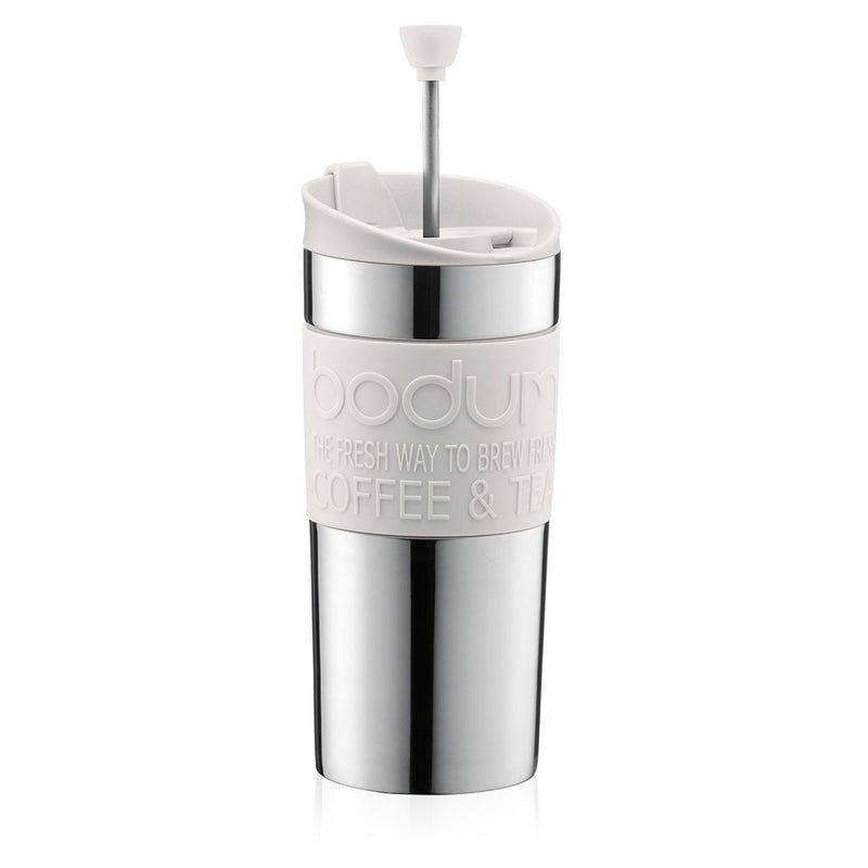 Travel Coffee Press/Mug 0.35L - White