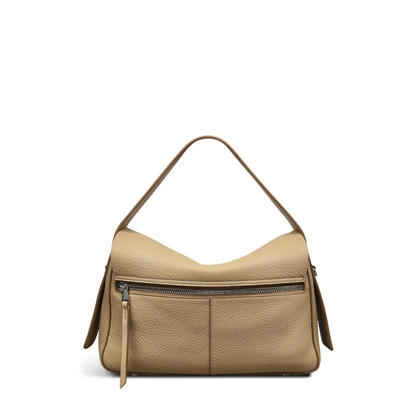 De Beauvoir Medium Ziptop Grab - Stone