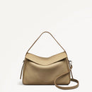 De Beauvoir Medium Ziptop Grab - Stone