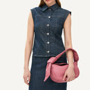 The Grove Small Flapover Grab - Sienna Pink