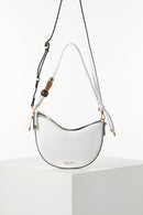Cora Saddle Cross Body Bag - White
