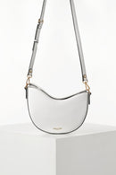 Cora Saddle Cross Body Bag - White