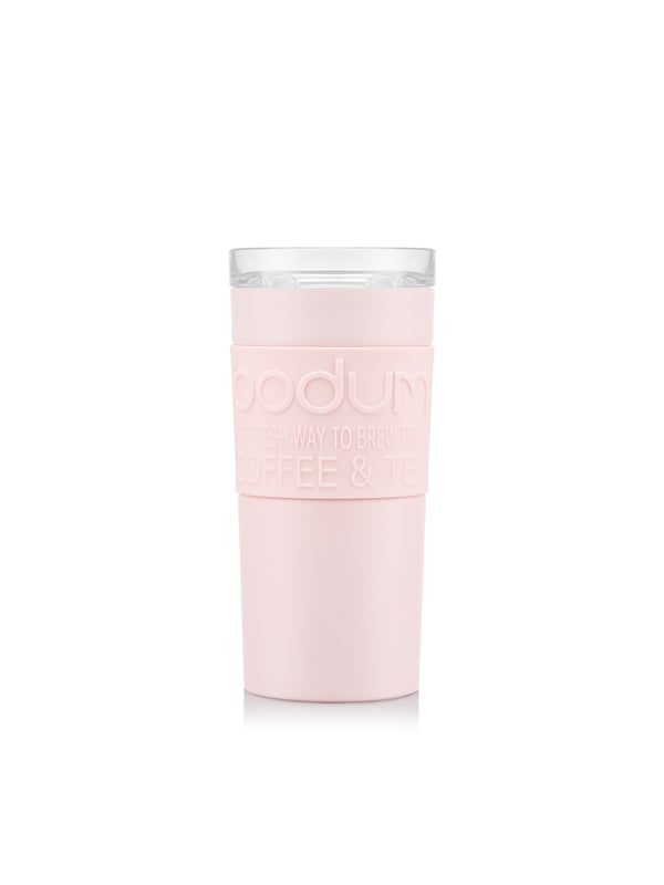 Travel Mug 0.35L Clear Lid - Strawberry