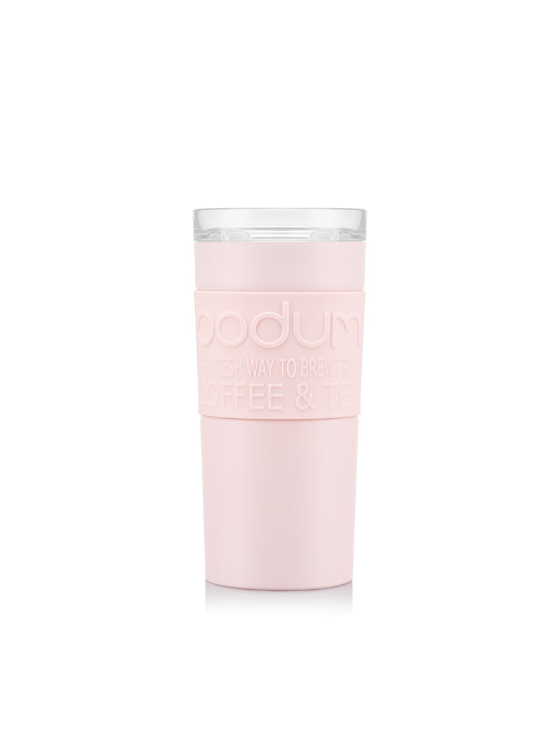 Travel Mug 0.35L Clear Lid - Strawberry