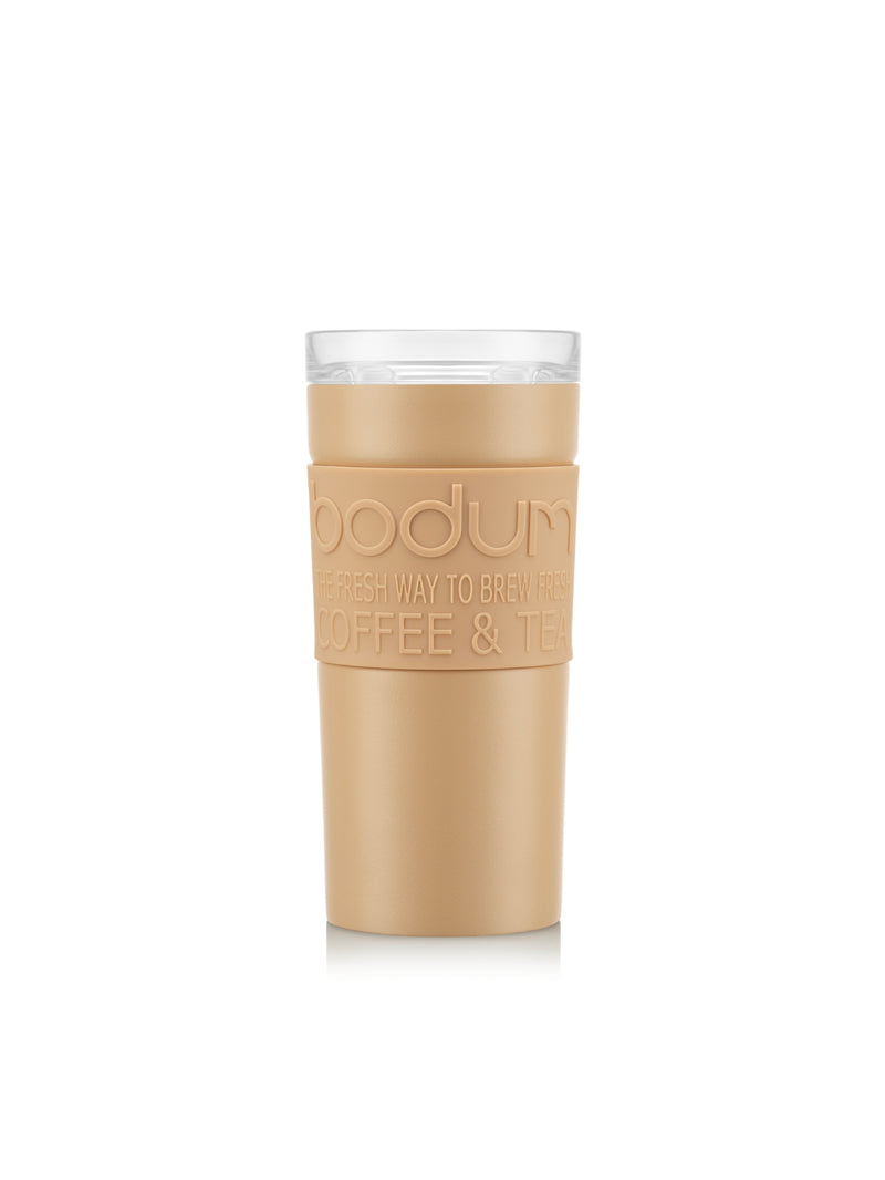 Travel Mug 0.35L with Clear Lid - Iced Vanilla Latte