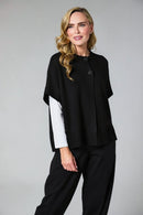 Sleeveless Cardigan - Black