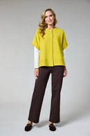 Sleeveless Cardigan - Mustard