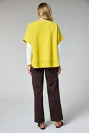 Sleeveless Cardigan - Mustard