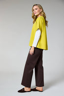 Sleeveless Cardigan - Mustard