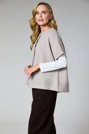 Sleeveless Cardigan - Taupe