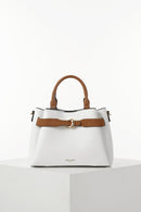 Roxy Structured Tote - White