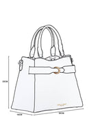 Roxy Structured Tote - White
