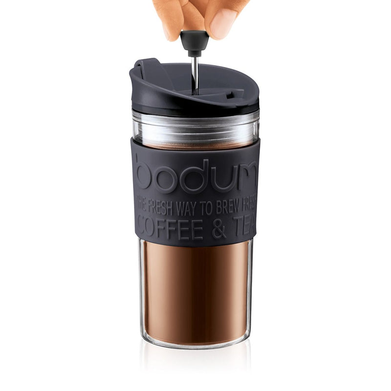 Travel Coffee Press/Mug 355ml - Black