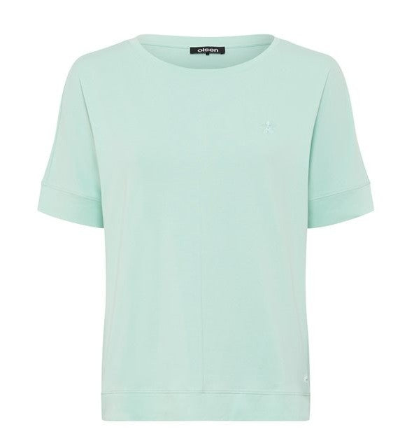 Back In Bloom Plain T-Shirt - Seashell Rose