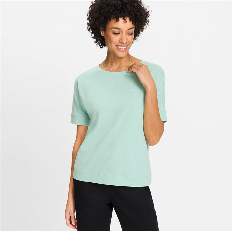 Back In Bloom Plain T-Shirt - Seashell Rose