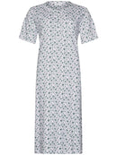 Button Nightdress - Dark Green