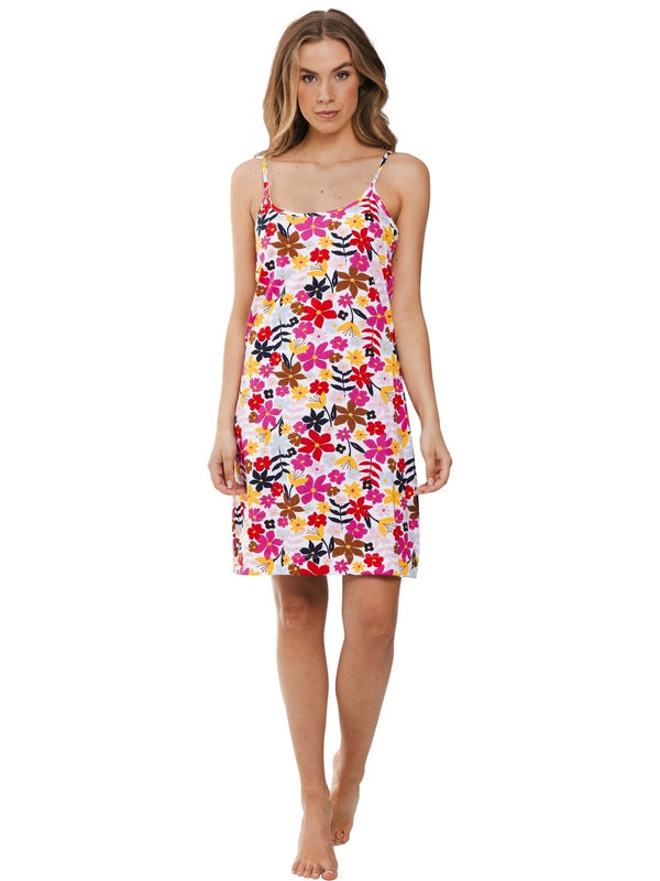 Spaghetti Nightdress 90cm - Pink