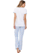 Flared Bottom Pyjama - Light Blue