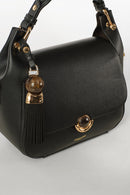 Diana Top Handle Cross Body Bag - Black