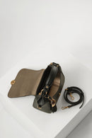 Diana Top Handle Cross Body Bag - Black