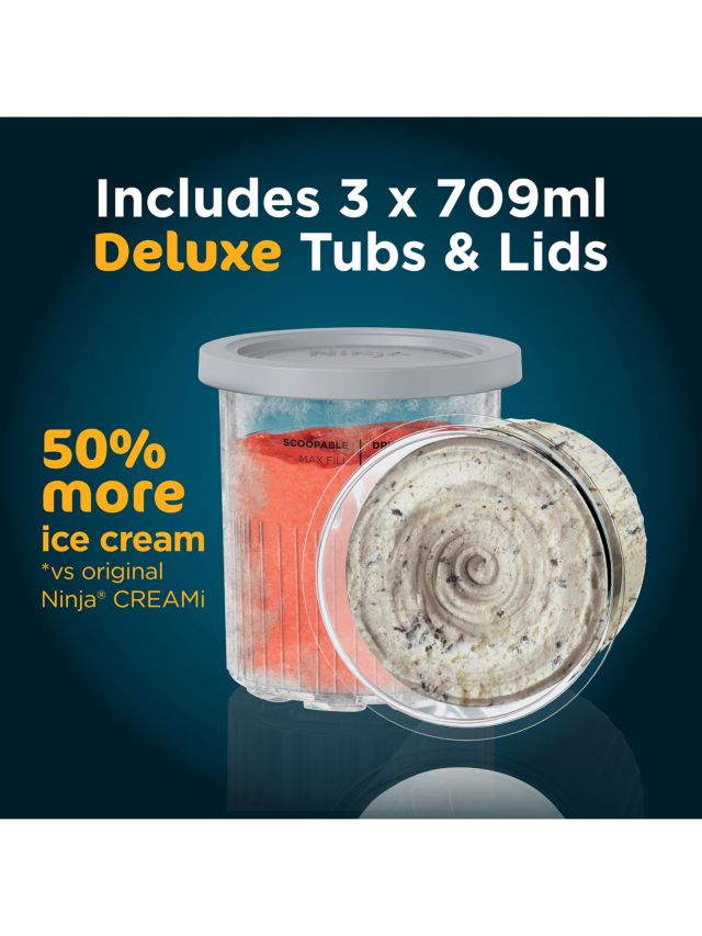 CREAMi Deluxe 10-in-1 Ice Cream and Frozen Drink Maker NC501UK