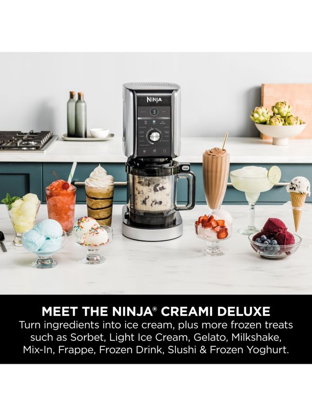 CREAMi Deluxe 10-in-1 Ice Cream and Frozen Drink Maker NC501UK