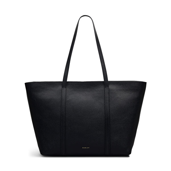 Large Ziptop Tote - Black