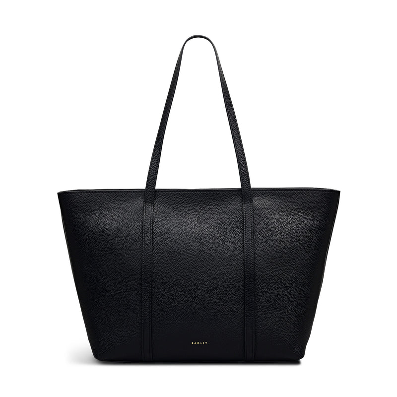 Large Ziptop Tote - Black