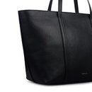 Large Ziptop Tote - Black