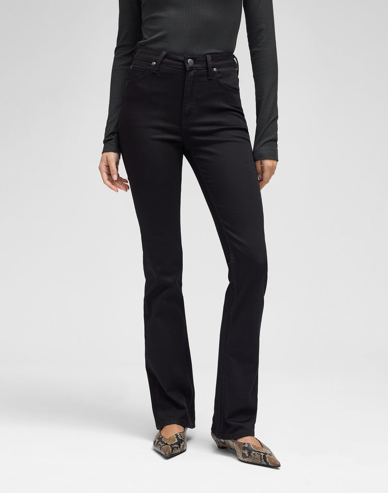 Breese Bootcut Jean Black Rinse - Black Rinse