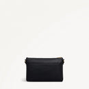 Medium Ziptop  Crossbody - Black