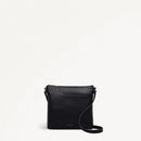 Small Ziptop  Crossbody - Black