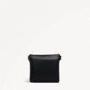Small Ziptop  Crossbody - Black