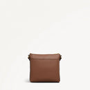 Small Ziptop  Crossbody - Saddle