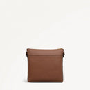 Pockets Large Ziptop Crossbody - Saddle