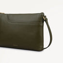 Medium Ziptop  Crossbody - Pine Needle
