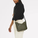 Medium Ziptop Crossbody - Pine Needle
