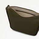 Medium Ziptop Crossbody - Pine Needle