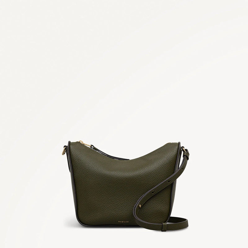 Medium Ziptop Crossbody - Pine Needle
