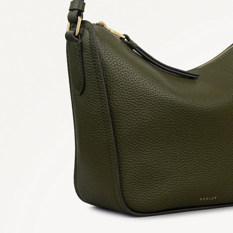 Medium Ziptop Crossbody - Pine Needle