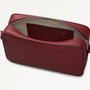 Small Ziptop Crossbody - Carmine