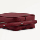 Small Ziptop Crossbody - Carmine