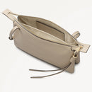 Medium Ziptop Crossbody - Porcini