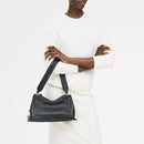 Medium Ziptop Shoulder bag - Black