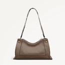 Medium Ziptop Shoulder bag - Coffee