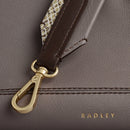 Medium Ziptop Shoulder bag - Coffee