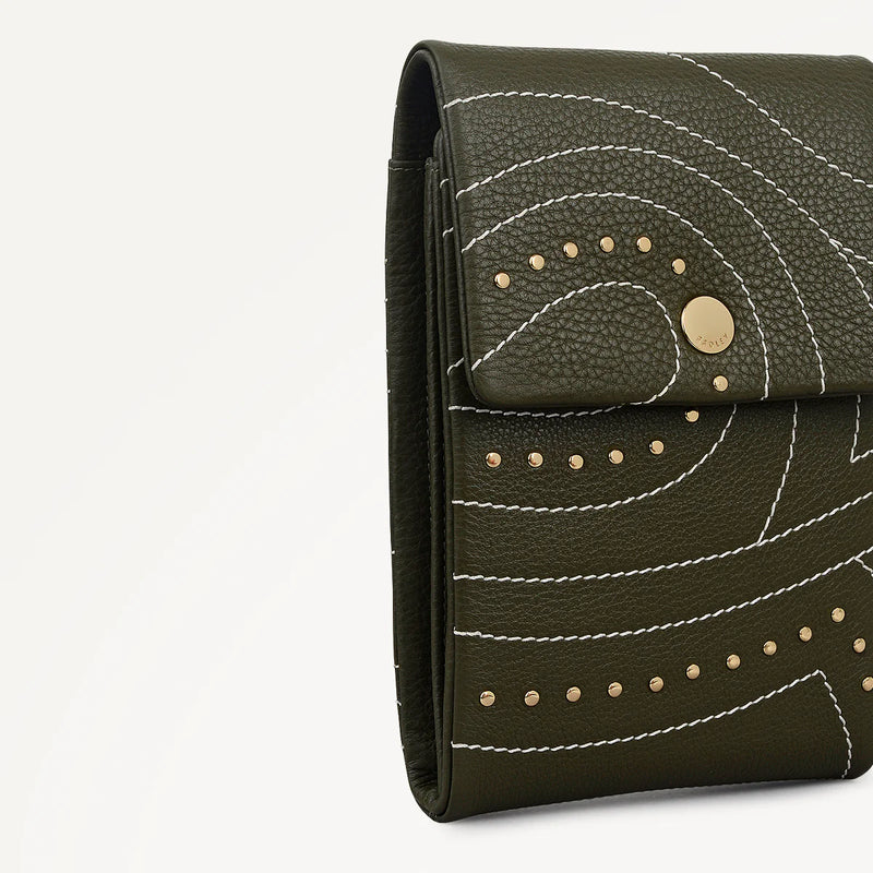 Medium Phone Crossbody - Pine Needle