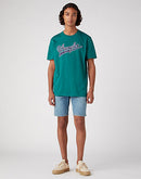 Branded Tee Bayberry Green - Bayberry Green