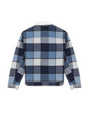 Wool Trucker Jacket - Captains Blue